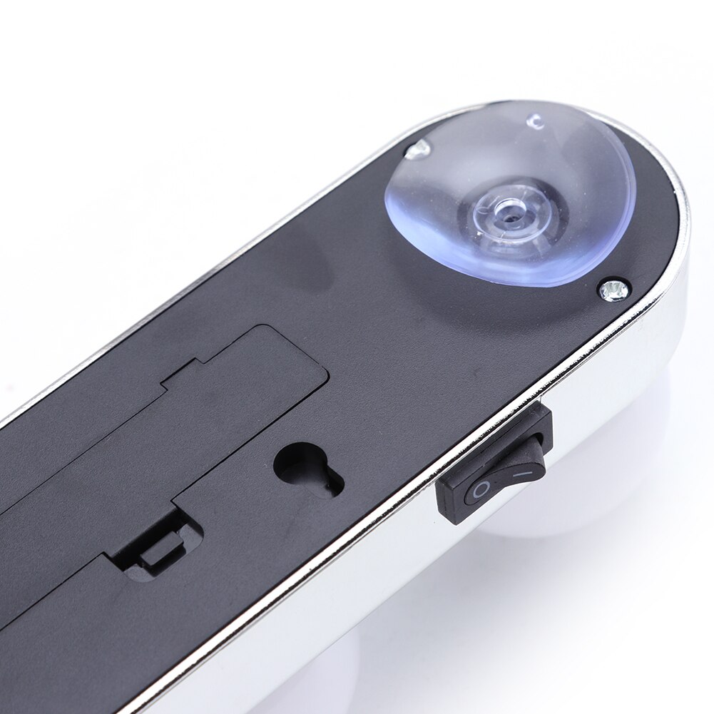 4/5 LED Makeup Light Highlight Mirror Suction Bathroom Dressing Lamp Battery Powered White Base Desktop Decoration Night Lights