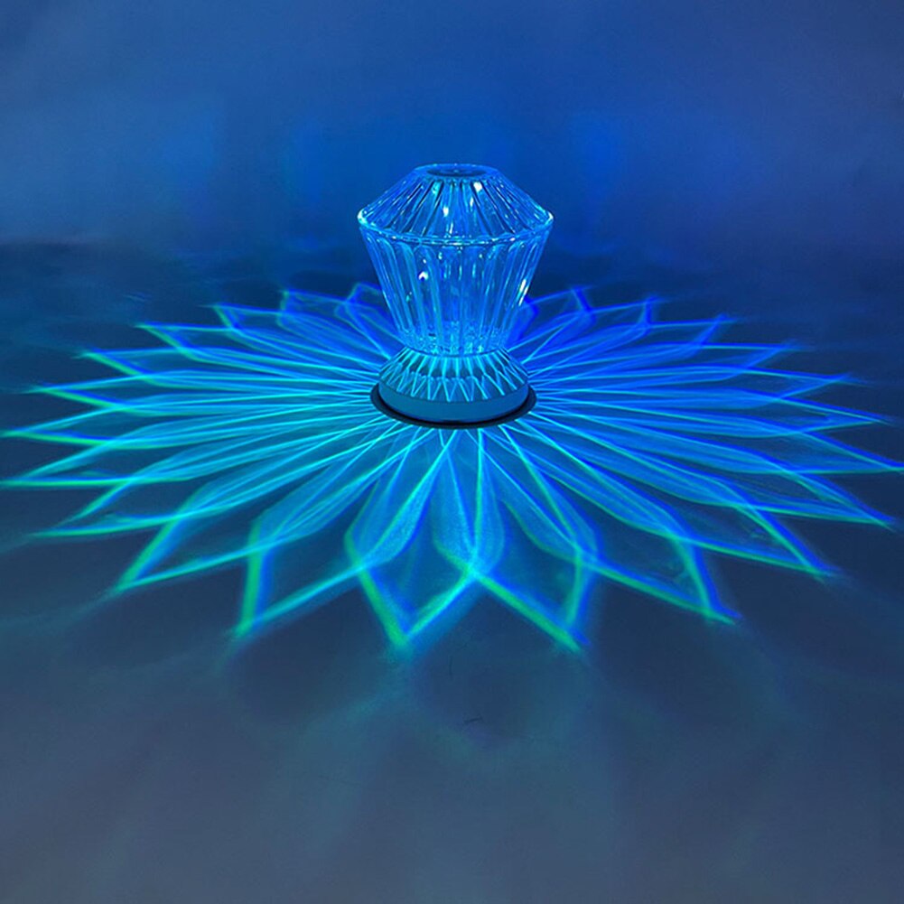 USB Lotus Light LED Color Changing Night Light Ornaments Remote Control Halloween Flower Lamp Christmas Decoration Lighting Gift