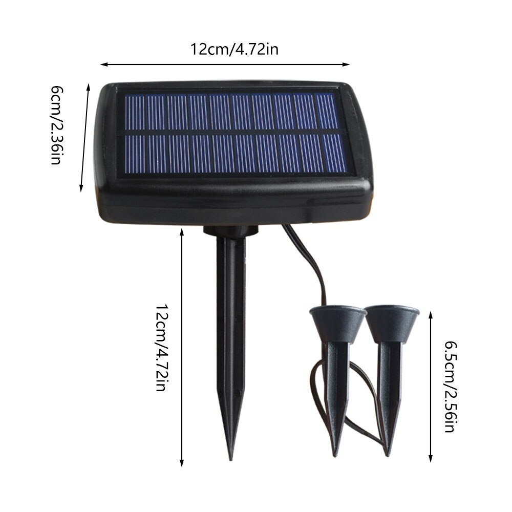Solar Lights Outdoor Waterproof Lawn Lamps Spotlights Pathway 2/10 in 1 Landscape Lighting Garden Decoration Patio Yard Light