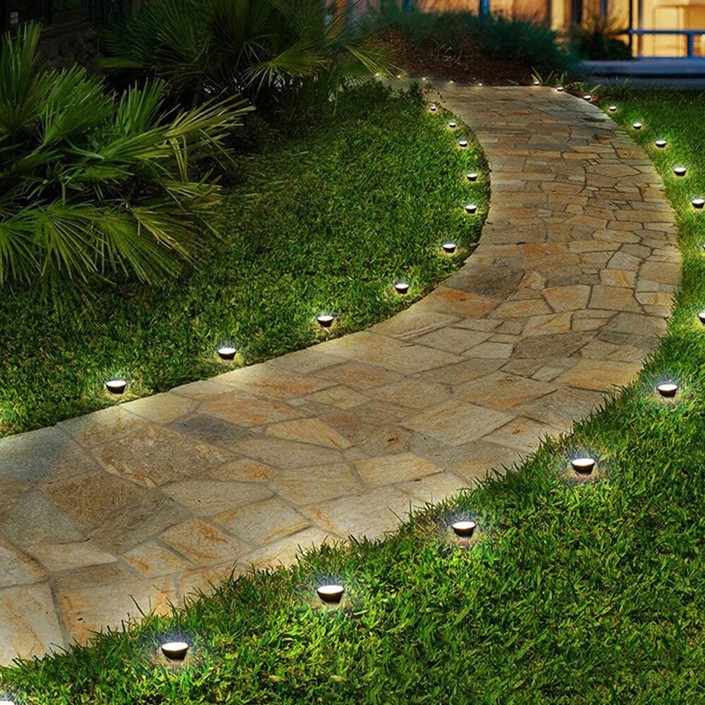 Solar Lights Outdoor Waterproof Lawn Lamps Spotlights Pathway 2/10 in 1 Landscape Lighting Garden Decoration Patio Yard Light