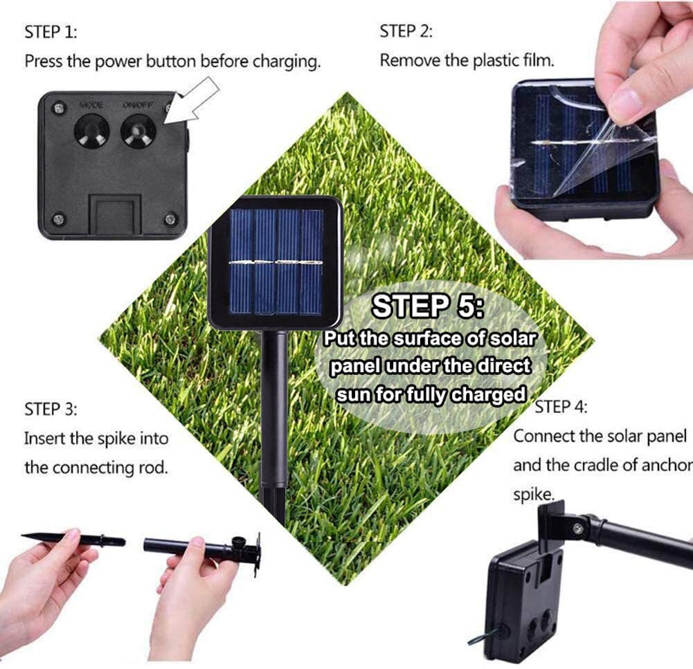 7m 50LED Flower Solar Lamp LED String Light Solar Power Fairy Lights String Garlands Christmas Decor Light For Outdoor Garden