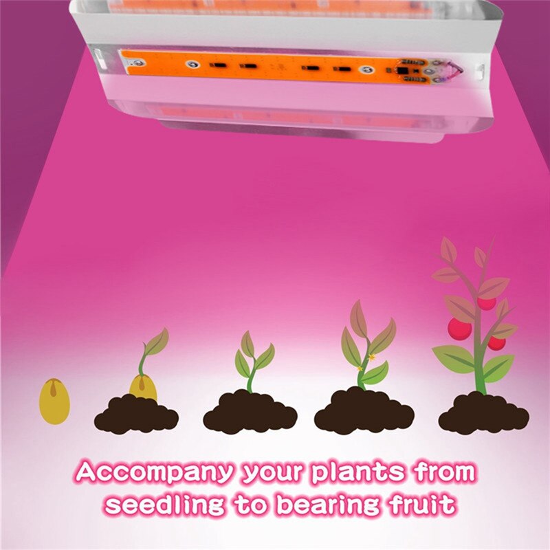 1pcs LED Grow Light Full Spectrum Phyto Flood Lights Lodine Lamp Plants LED Grow Lamp Waterproof 110V/220V 30W