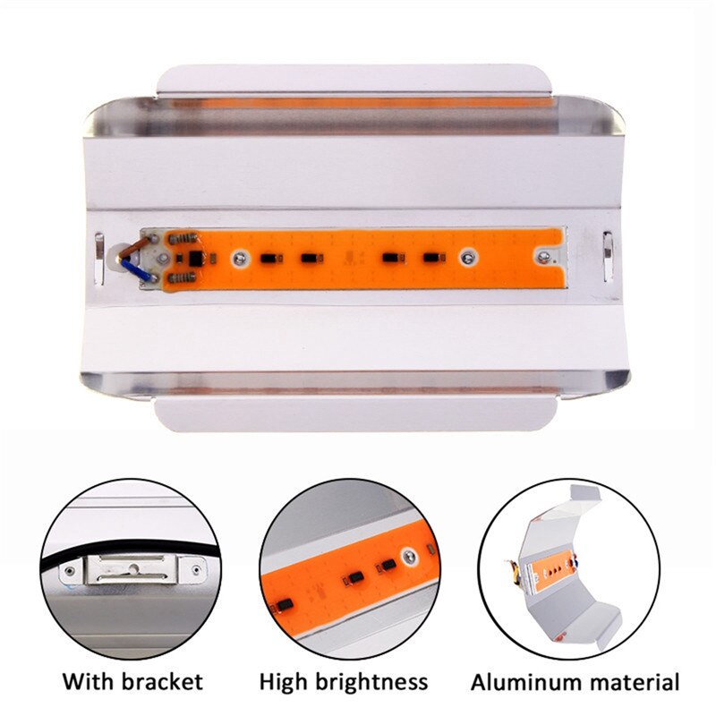 1pcs LED Grow Light Full Spectrum Phyto Flood Lights Lodine Lamp Plants LED Grow Lamp Waterproof 110V/220V 30W