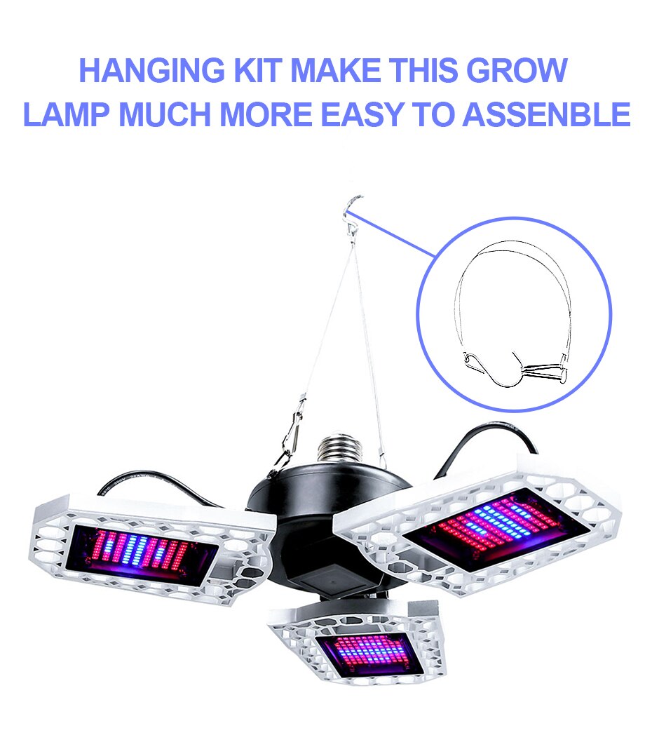 LED Phyto Lamp E27 100W 200W 300W Full Spectrum LED Grow Light AC100-277V Horticole for Indoor Seedlings Flower Grow Tent Box