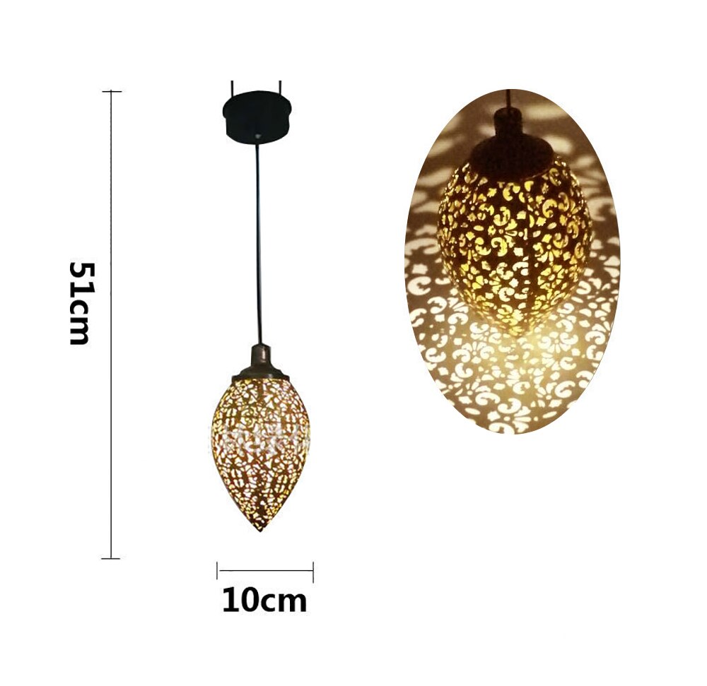 Solar LED Lron Art Hollow Water Drop Light/Olive Lamp Hanging Projector Lamp Solar Light Outdoor Decorative Lamp For Garden Yard