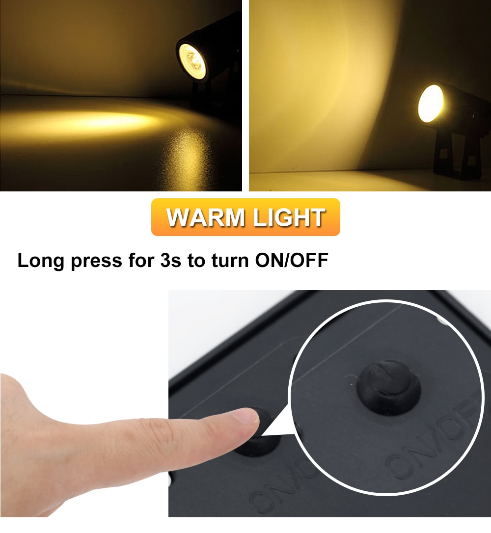 1 TO 4 RGB Outdoor Solar Landscape Light LED IP65 Waterproof Solar Lamp Automatic On/Off Solar Wall Light Garden Patio Lawn Lamp