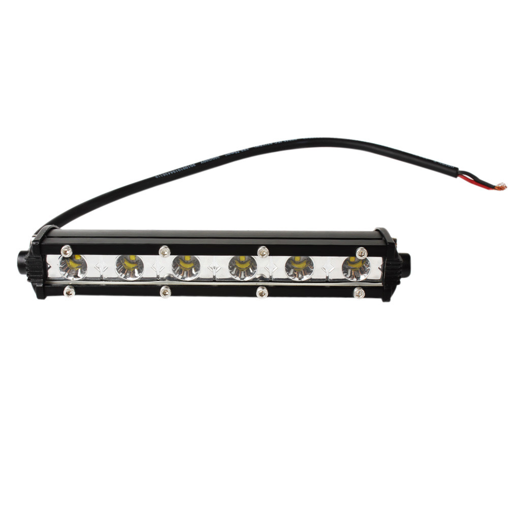 Slim 7inch 30W 3000LM Spot LED Single Row Work Light Bar Waterproof Dust proof Shockproof OFFROAD DRIVING SUV