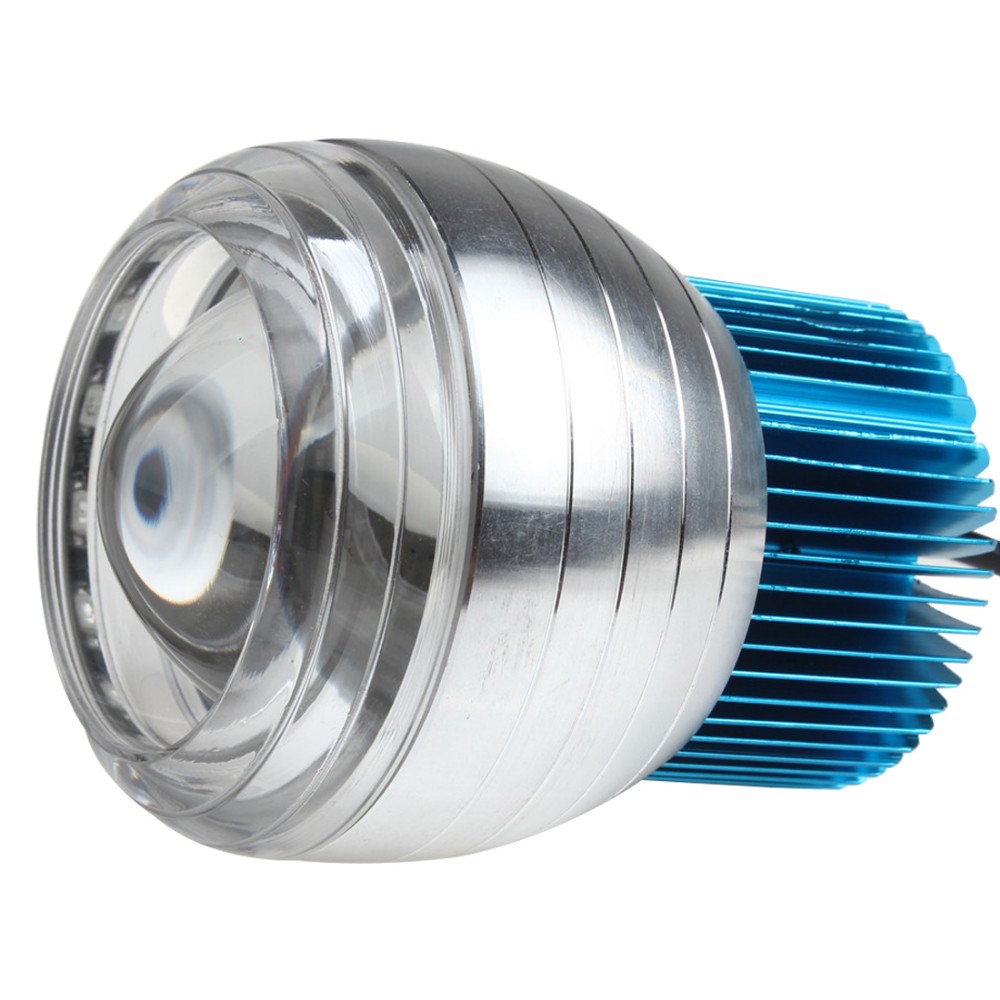 U3 30W LED Motorcycle Headlight Universal AC 12 80V Angel Eye Lamp at Fog Day Night Lighting