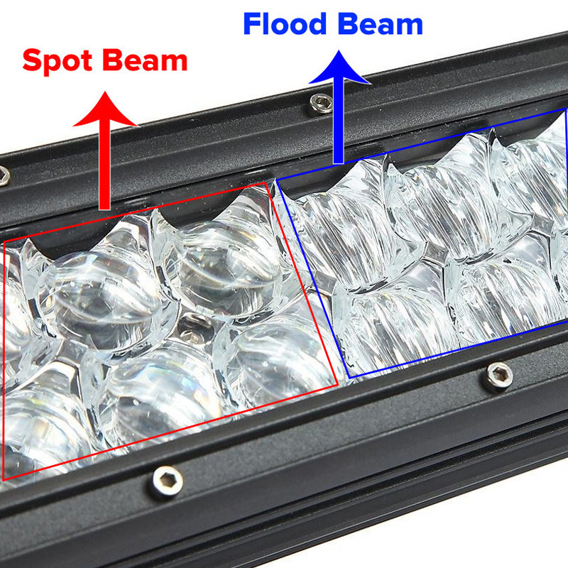 120W 12inch Led Chips Light Bar 5D Auto SUV Combo for Vehicle Driving Led Lamp Bar For Truck SUV Boat ATV Car Work Lights