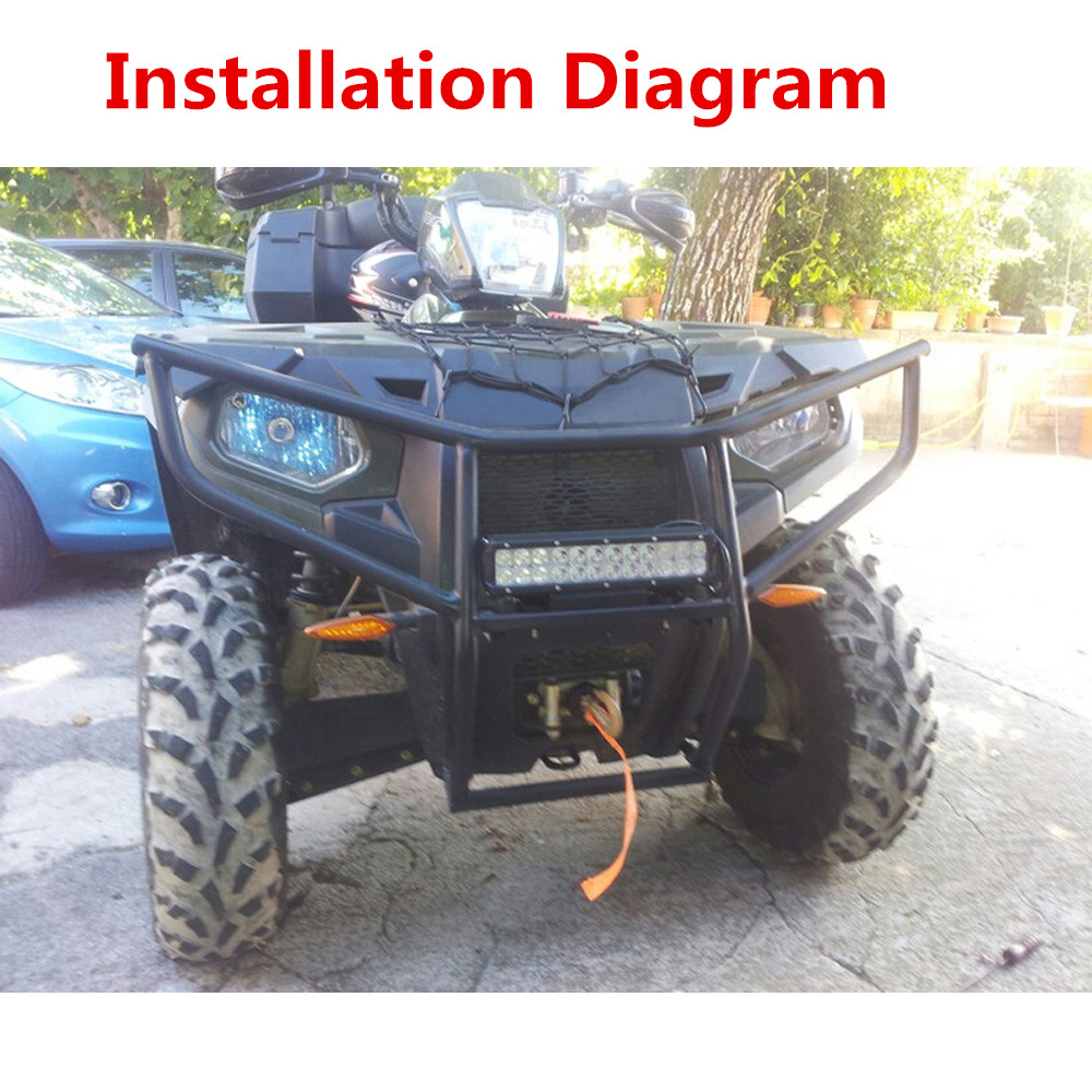 120W 12inch Led Chips Light Bar 5D Auto SUV Combo for Vehicle Driving Led Lamp Bar For Truck SUV Boat ATV Car Work Lights