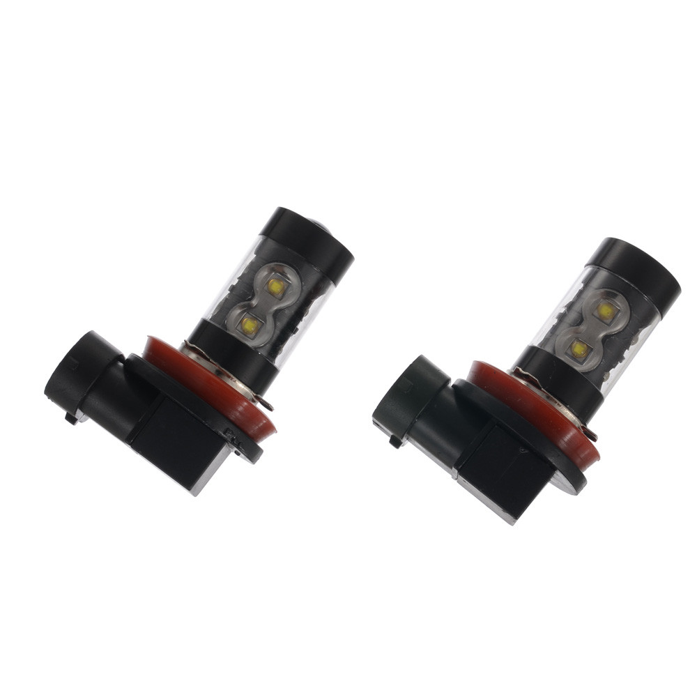 2x H11 950 LM 50W 6000K Chips High Power Plug and Play LED Car Fog Light LED Headlight Driving Lights 12V White
