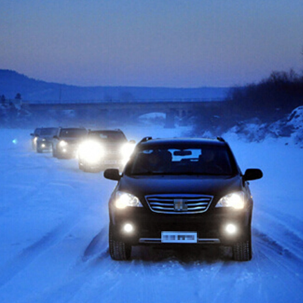 2x H11 950 LM 50W 6000K Chips High Power Plug and Play LED Car Fog Light LED Headlight Driving Lights 12V White