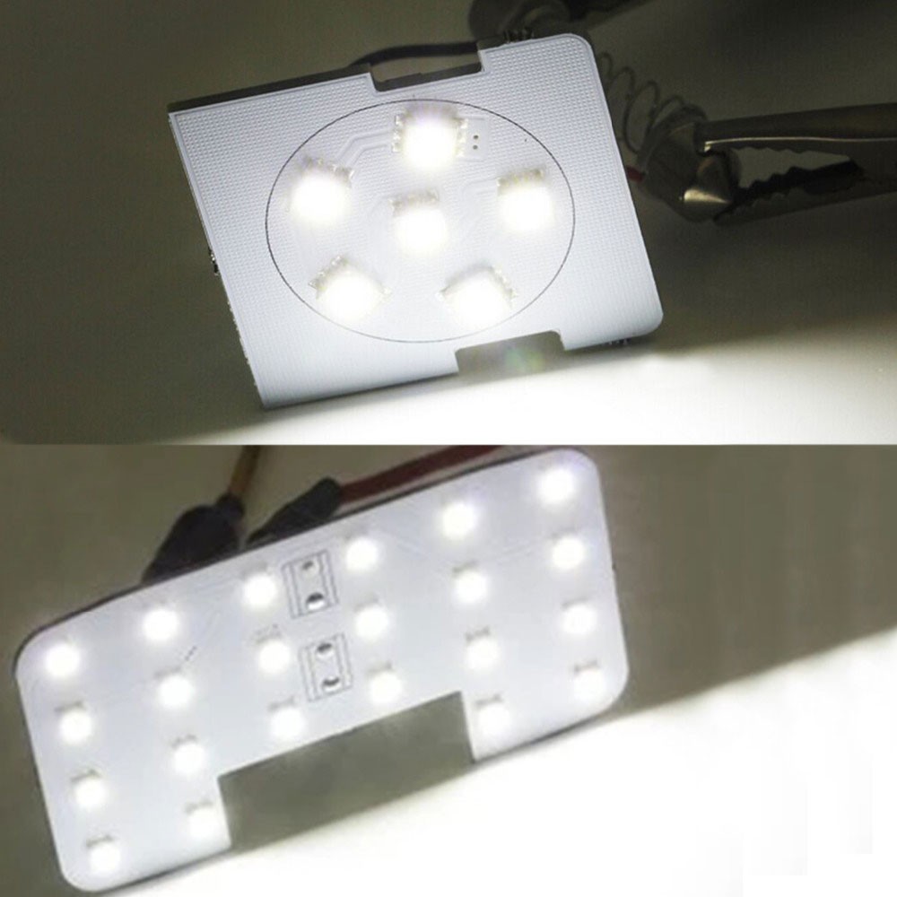 9W DC12V 3x Car Reading Lights Dome Lamps LED Interior White Color Suitable For KIA RIO K2 2006 2012 Hyundai Solaris Accent