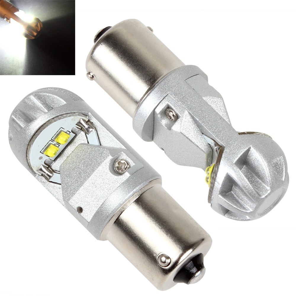 Sale 1 Pair 320 Degree 1156 Car 480LM Back Up Light 4 x 5W LEDs White Light Brake Lamp