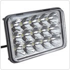 6 Inch 12V 24V 6000K 45W Waterproof LED Car Work Light for Truck Trailer 4x4 4WD SUV ATV OffRoad Car Motorcycle Boat