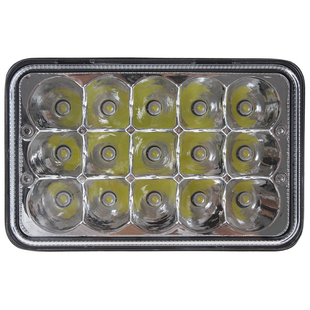 6 Inch 12V 24V 6000K 45W Waterproof LED Car Work Light for Truck Trailer 4x4 4WD SUV ATV OffRoad Car Motorcycle Boat