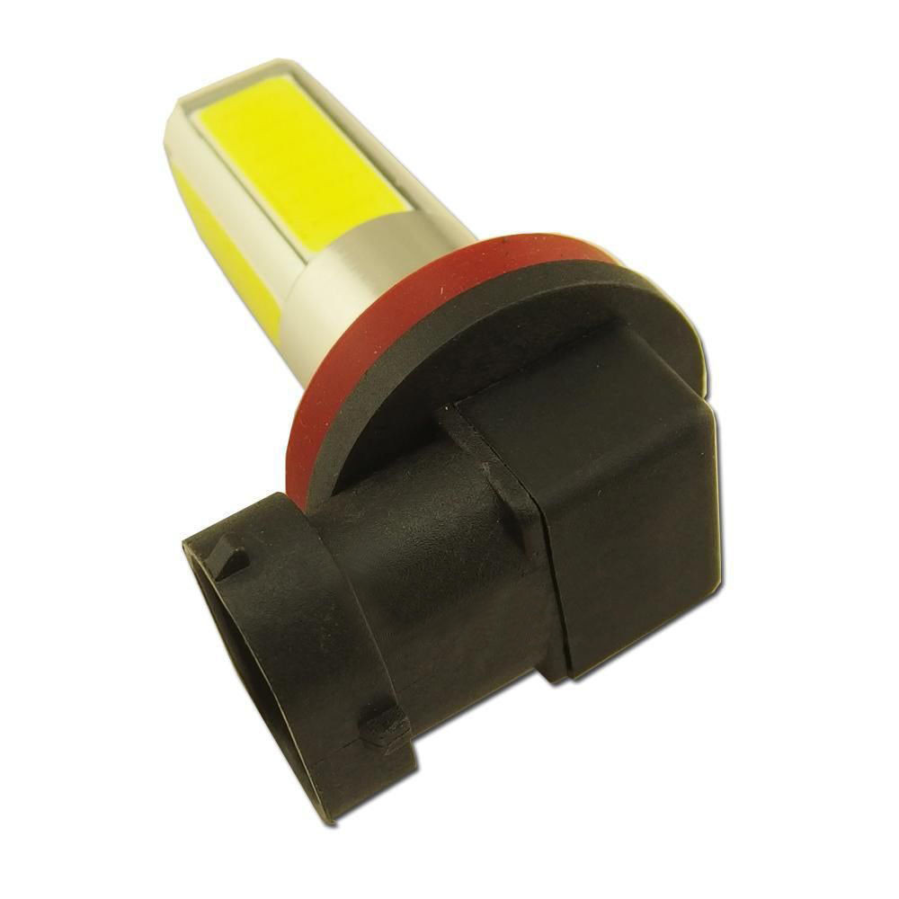 New 2Pcs 2000LM 300mA White 360 degreeLight Angel 6000K H8 H11 COB LED High Power Fog Driving Headlight Light Lamp Bulb 12V 10W