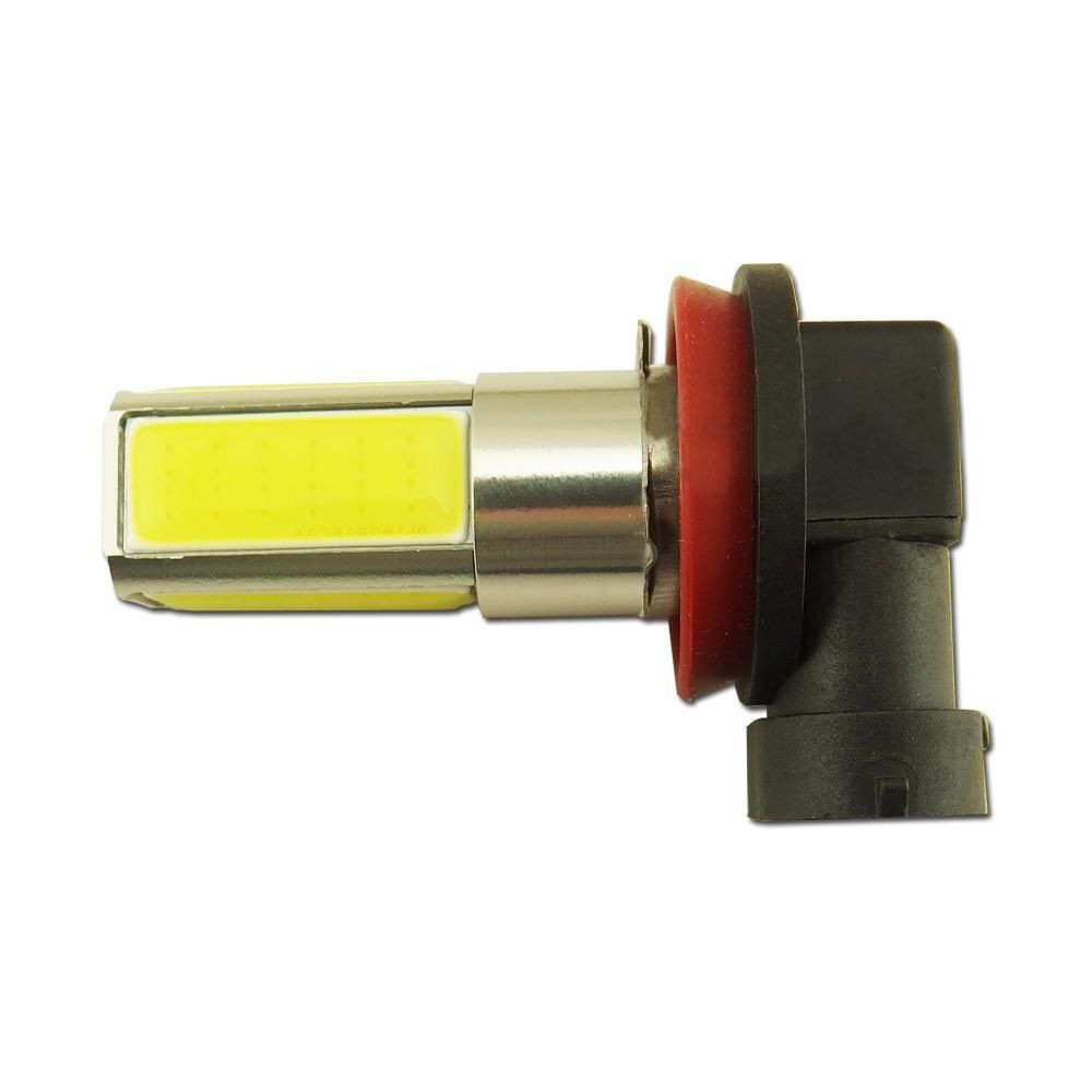 New 2Pcs 2000LM 300mA White 360 degreeLight Angel 6000K H8 H11 COB LED High Power Fog Driving Headlight Light Lamp Bulb 12V 10W