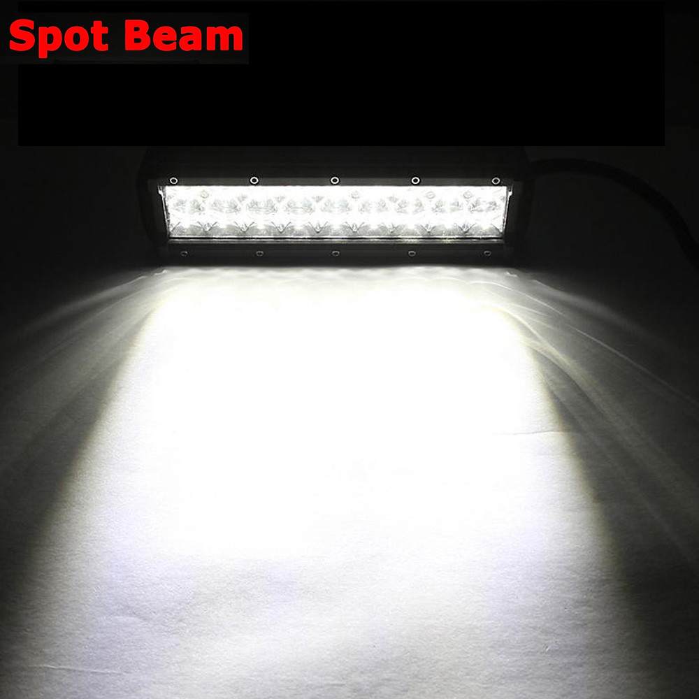 9inch 90W Waterproof IP 68 9000LM 5D Lens LED Light Bar Flood Spot Work Lamp SUV ATV 4WD