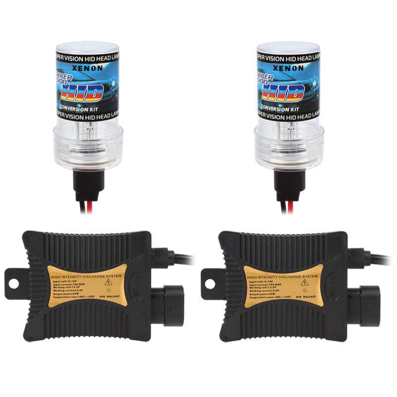 sale Xenon HID kit Car Headlight Slim Ballast 55W HB3 9005 Xenon Bulb 4300K 6000K 8000K 12000K 12V for Car Fog Light