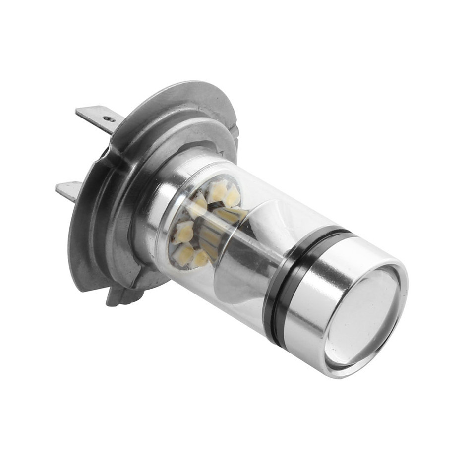 2PCS H7 DC 12V 28V 75W LEDs Light 800LM White High bright Light Car Fog Lamp with 360 Degree Beam Angle
