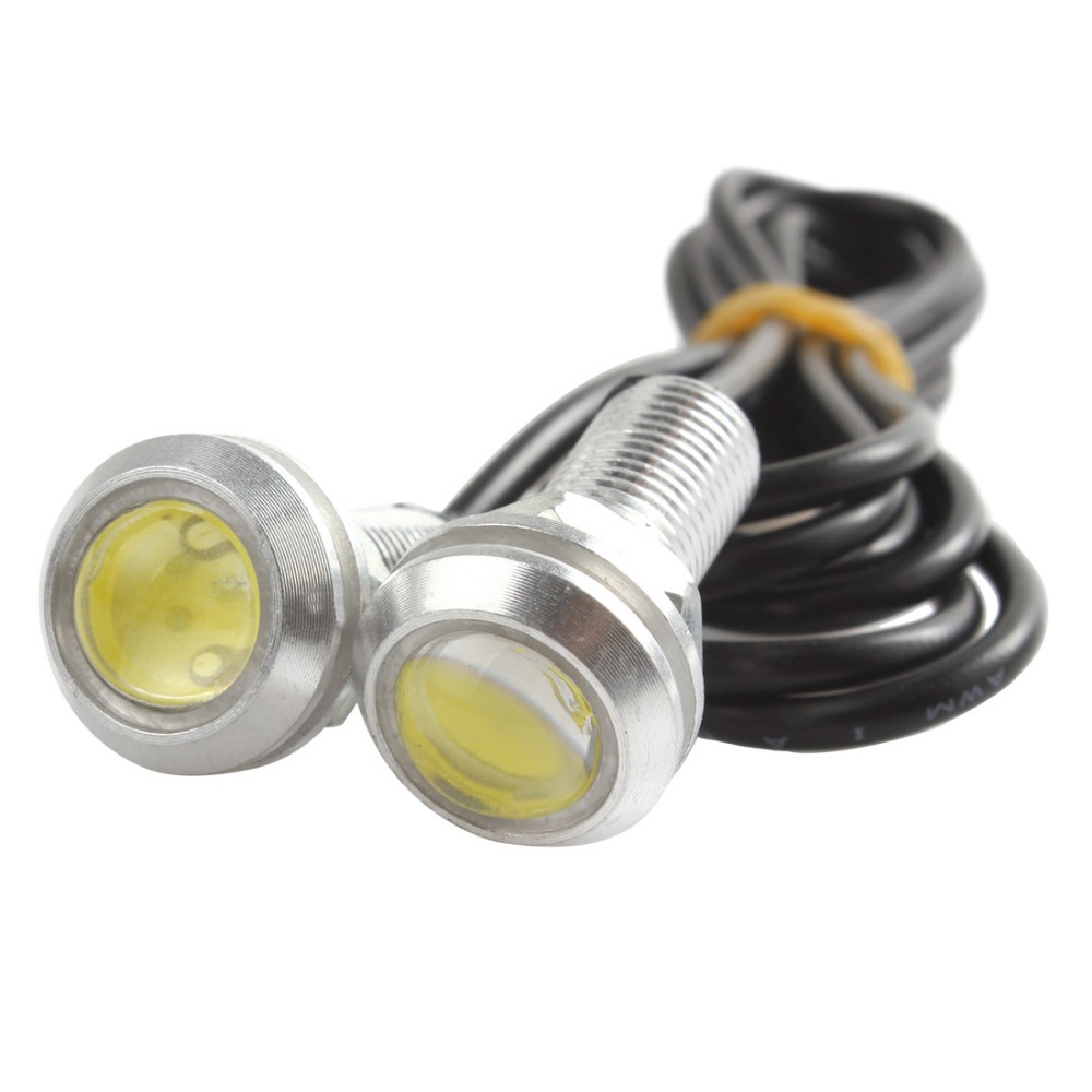 10Pcs 9W 12V White Light LED Eagle Eye Car Light Daytime Running Reverse Signal Rear Turn Lamp