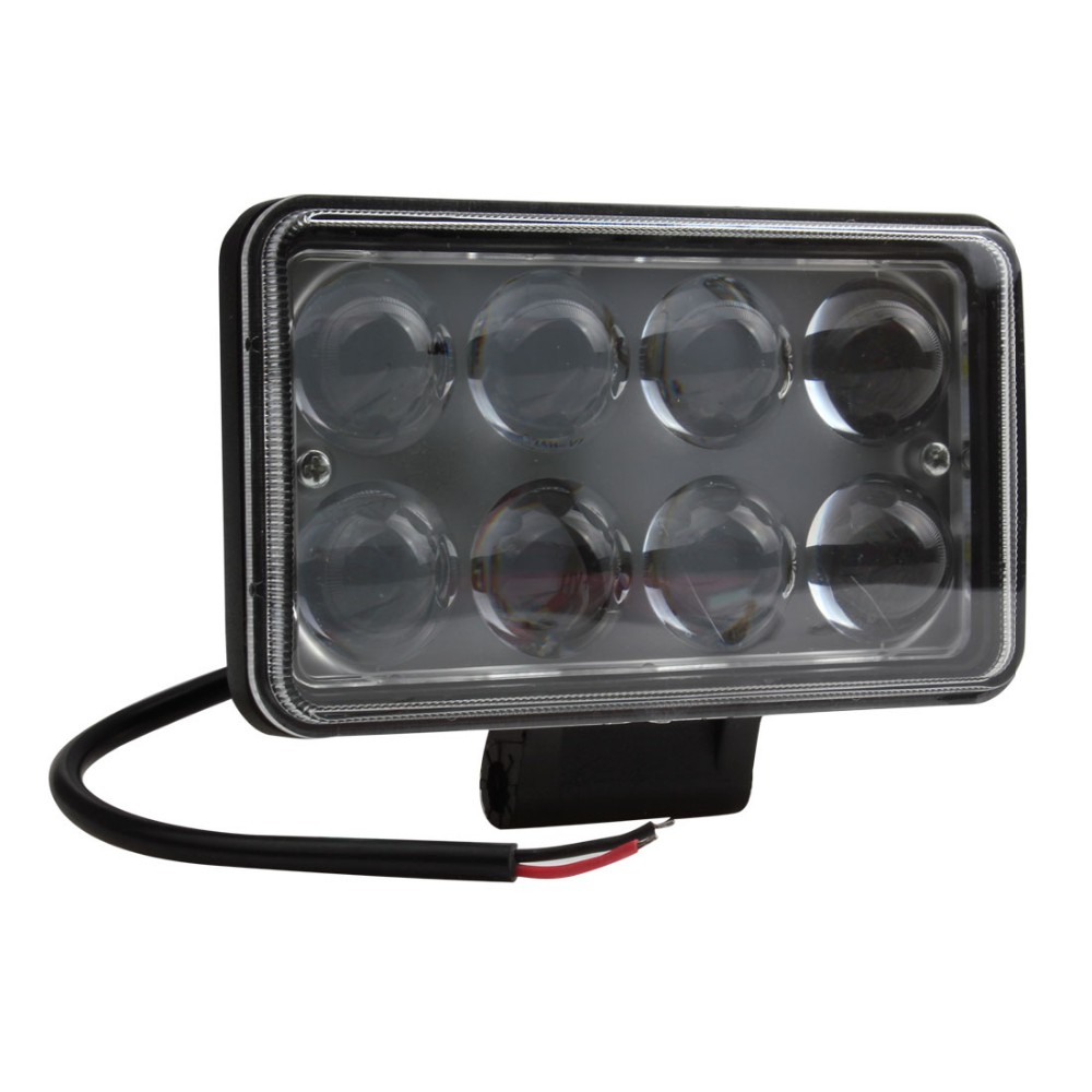 5.5 x 3.4 Inch Mirror Size 24W 1500LM LED Car Work Light Headlight For Truck Sedan Engineering van Repairing Lighting