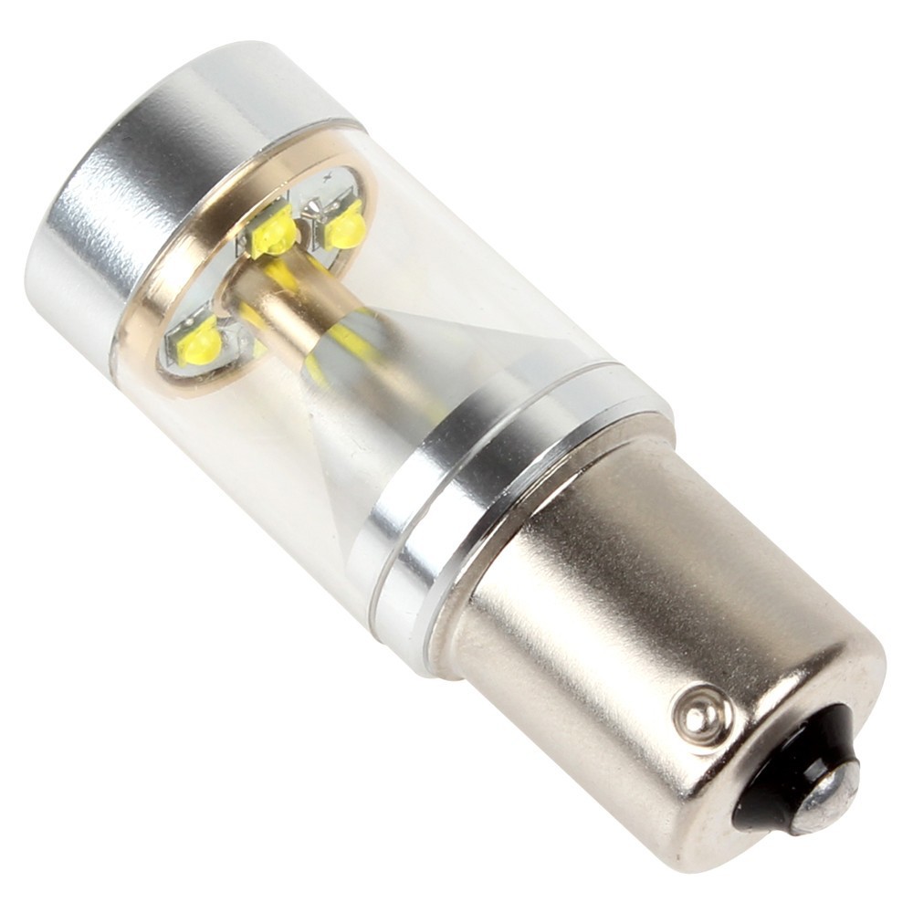 Sale 1 Pair 750LM LED Light 360 Degree 30W LEDs White Car Light 1156 Car Back Up Brake Lamp