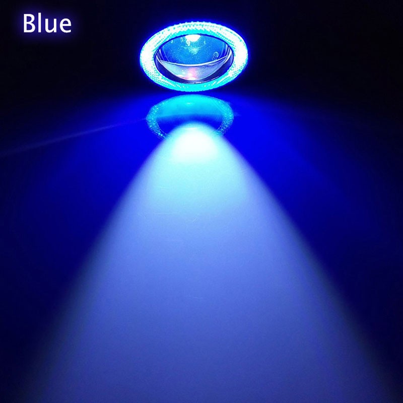 1 Pair 3.5 30W 1800LM DC 12V 24V LED COB Fog Light Vehicle Car LED Angel Eyes Light Lamp