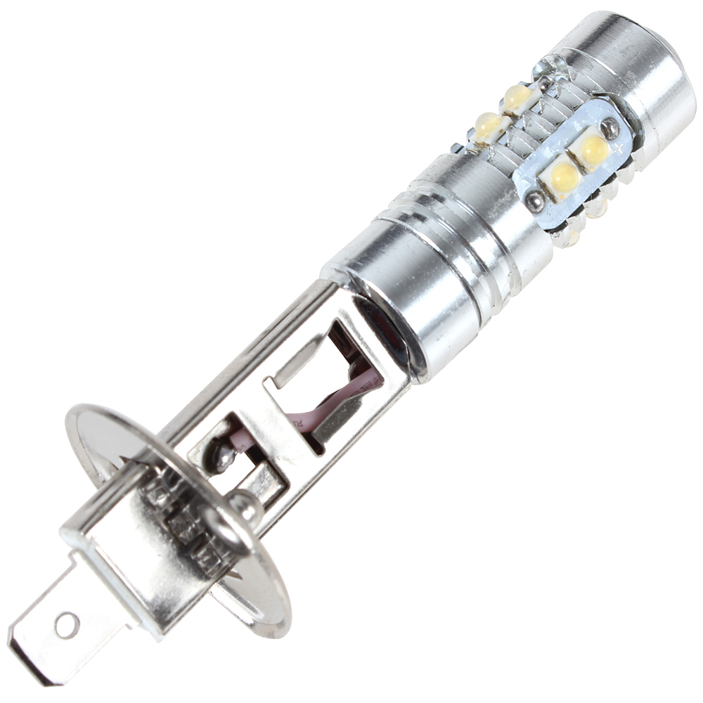 Sale H1 DC 12V 24V 50W XBD R5 LED Xenon White Light High Power Car Day Driving Fog Lamp