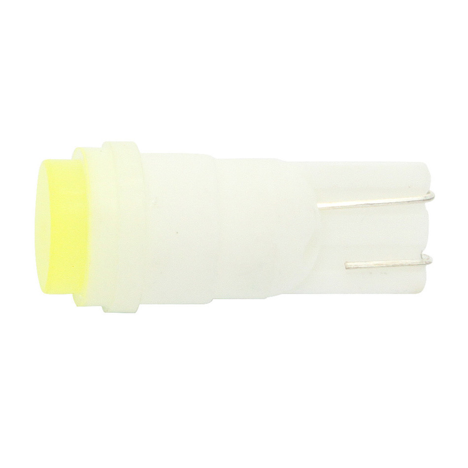 Universal 10Pcs DC 12V T10 LED Ceramic Base COB W5W 501 194 168 Car Corner Side Door Light Bulb 6 Colors Optional