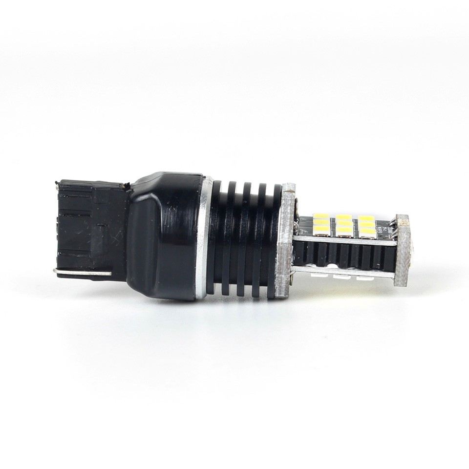 OGA 2PCS Extremity Bright T20 7440 21SMD Car Tail Bulb Brake Lights Auto Reverse Lamp Daytime Running Light DC12V 6500K White