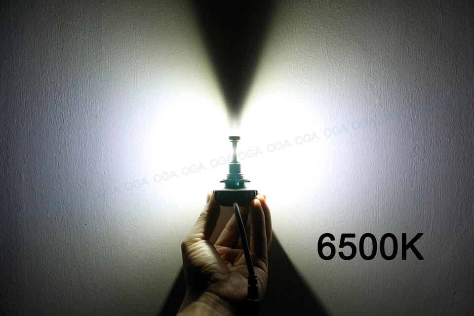 OGA 2PCS 9005 HB3 CREE LED chips Car Headlight Kit Fog Light Lamp With 5 Optional Colors Plug Play