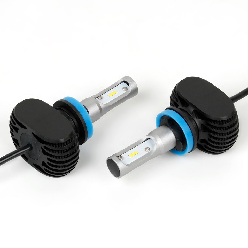 OGA 2PCS 50W 8000LM H8 H9 H11 LED Car Head Lamp Auto Headlight Kit Fog Light Bulb All In One 12V 24V 6500K With CSP LED Chips