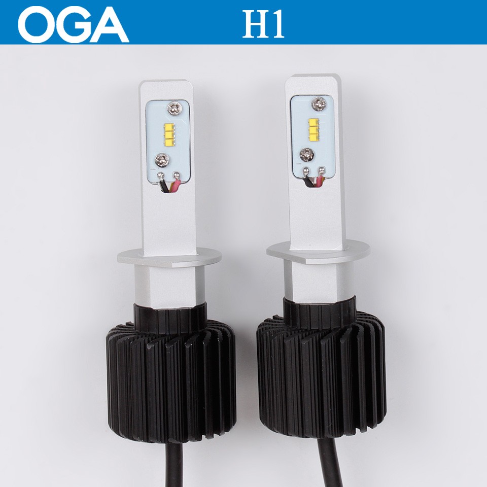 OGA 2PCS 8000LM For ZES chips Car LED Headlight Conversion Kit H4 HB2 9003 H7 H8 H9 H11 H13 9004 9005 HB3 9006 HB4 9007
