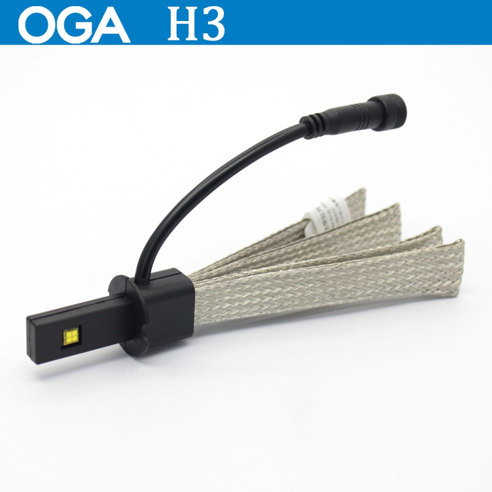 OGA 2PCS 20W 3000LM For LUXEON MZ LED 880 881 H1 H3 H4 HB2 9003 H7 H8 H9 H11 9005 HB3 9006 HB4 Car Headlight Lamp Easy Install